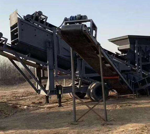 移動篩分機站 移動篩分機站