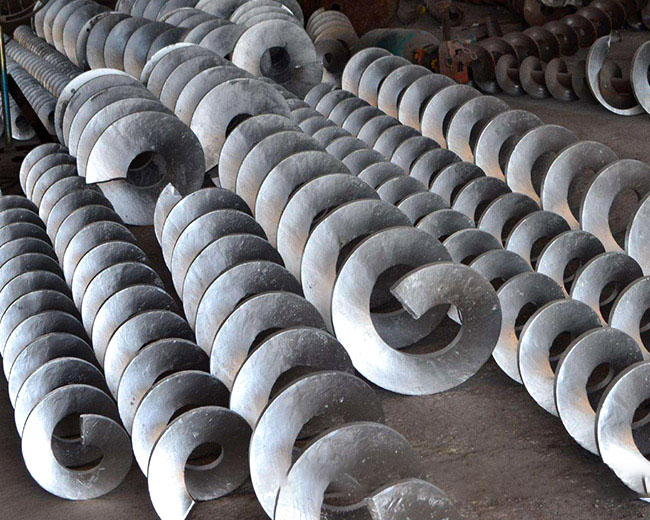 葉片螺旋輸送機(jī)使用型號，多少錢一米？