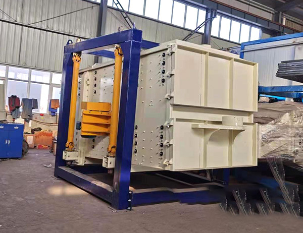 陶粒砂成品篩選用方形<a href='http://www.durkalk.com/sfsx/ybs.html' title='搖擺篩' target='_blank'>搖擺篩</a>成品率更高