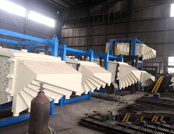 小型配便宜的篩砂機多少錢，處理量多少噸！