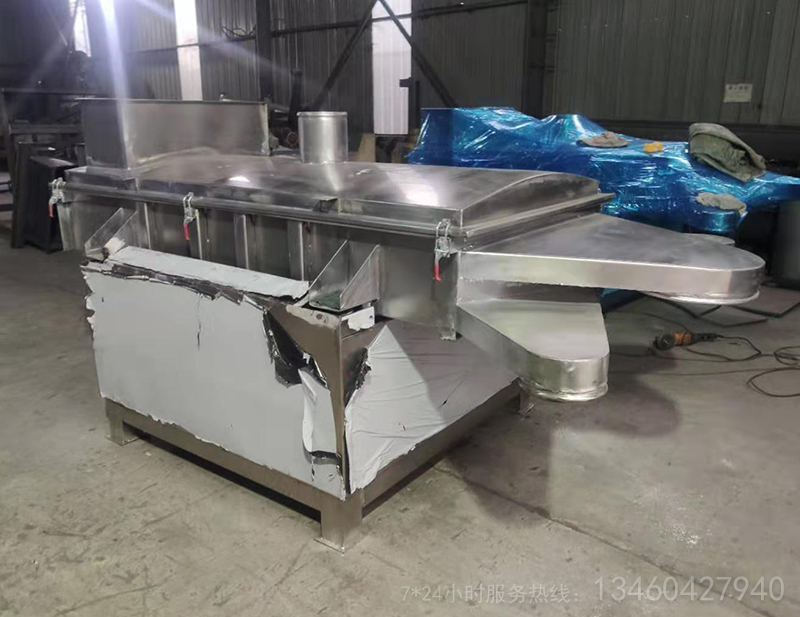 石膏粉分目篩處理量5噸t/h選用1245直線(xiàn)篩可以嗎？