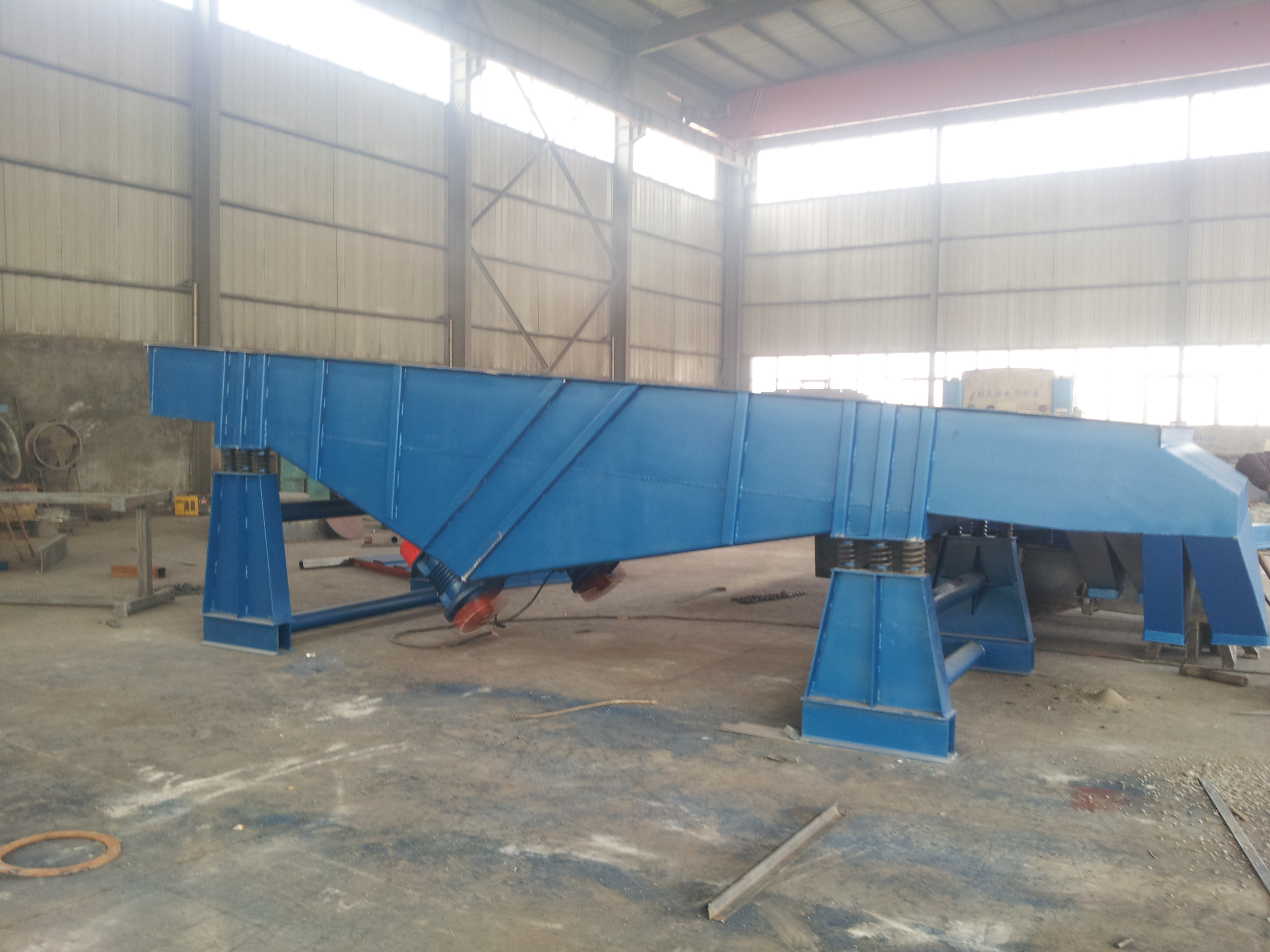 鈣粉、滑石粉長方形直線振動篩效果好